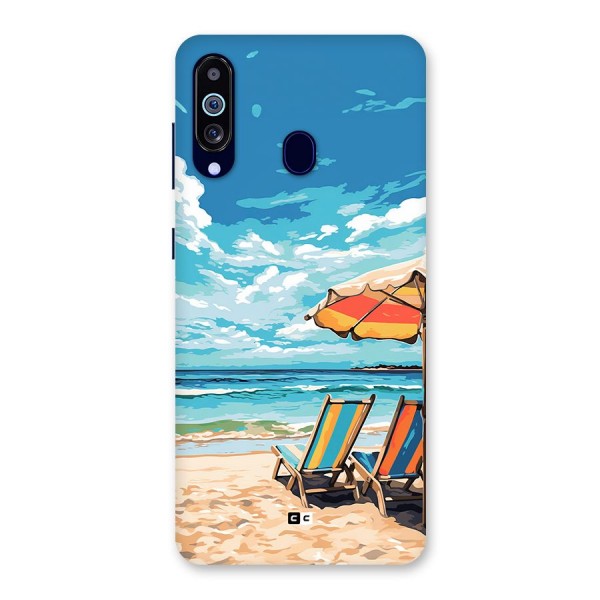 Sunny Beach Back Case for Galaxy A60