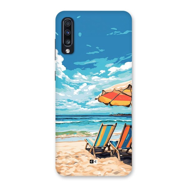 Sunny Beach Back Case for Galaxy A70s