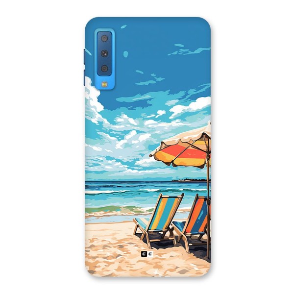 Sunny Beach Back Case for Galaxy A7 (2018)