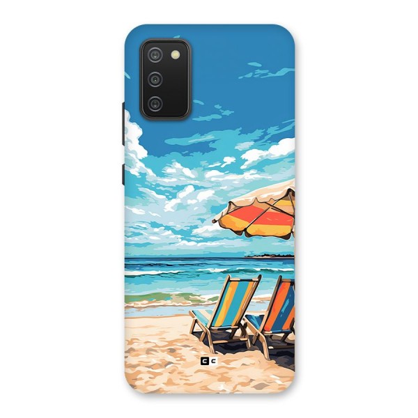 Sunny Beach Back Case for Galaxy F02s