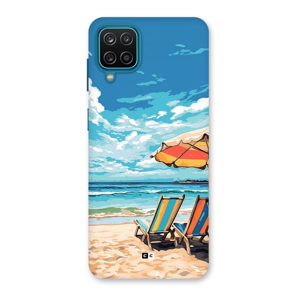 Sunny Beach Back Case for Galaxy F12