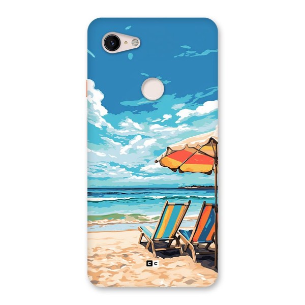 Sunny Beach Back Case for Google Pixel 3 XL