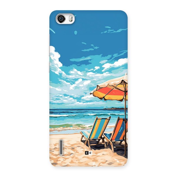 Sunny Beach Back Case for Honor 6