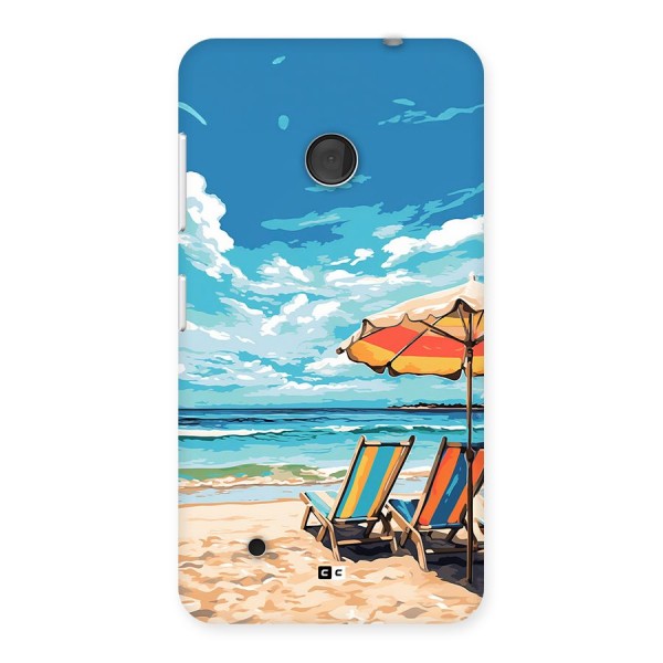 Sunny Beach Back Case for Lumia 530