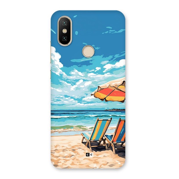 Sunny Beach Back Case for Mi A2