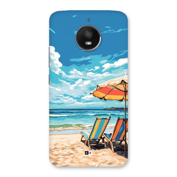 Sunny Beach Back Case for Moto E4 Plus