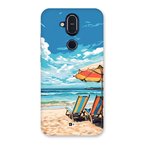 Sunny Beach Back Case for Nokia 8.1