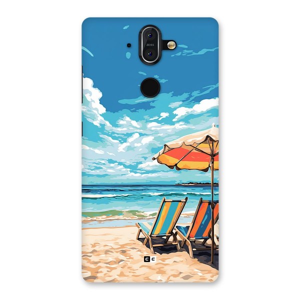 Sunny Beach Back Case for Nokia 8 Sirocco