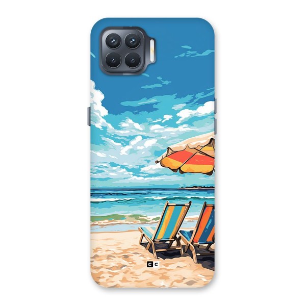 Sunny Beach Back Case for Oppo F17 Pro