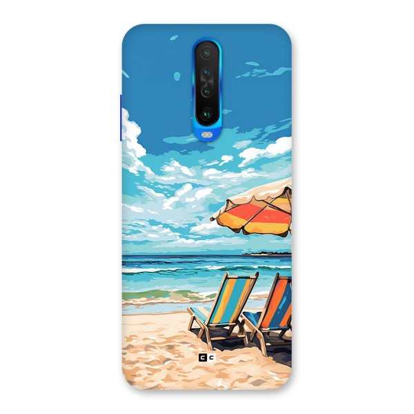 Sunny Beach Back Case for Poco X2