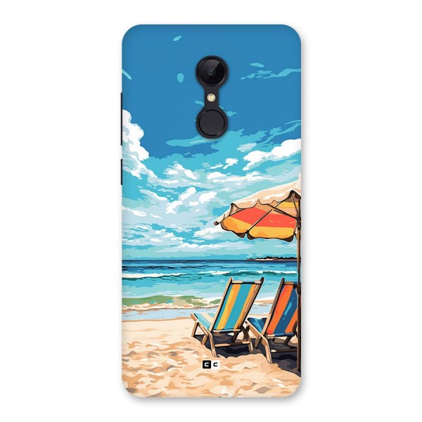 Sunny Beach Back Case for Redmi 5