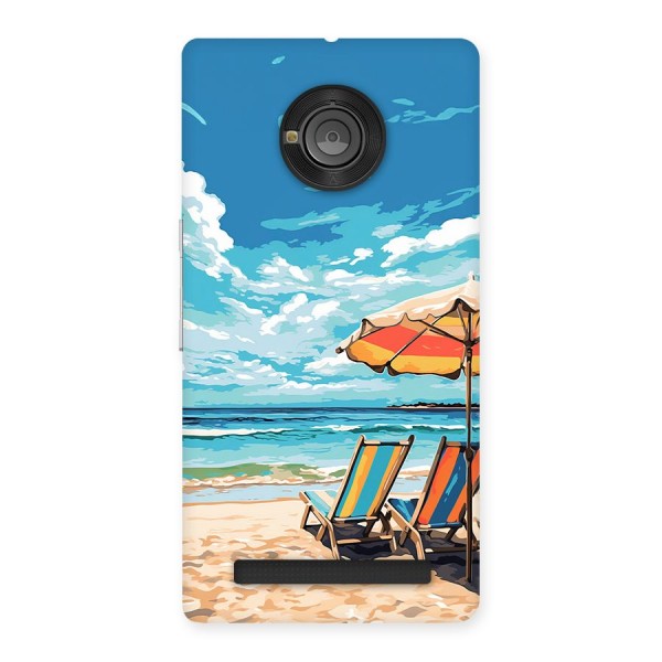 Sunny Beach Back Case for Yuphoria