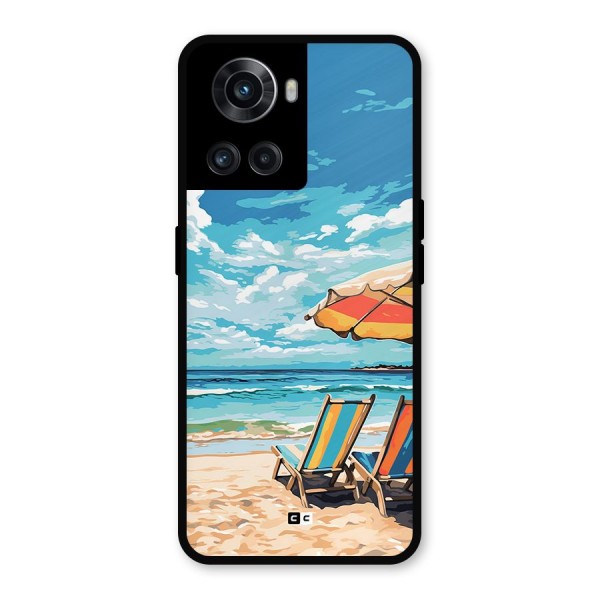 Sunny Beach Metal Back Case for OnePlus 10R