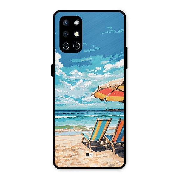 Sunny Beach Metal Back Case for OnePlus 9R