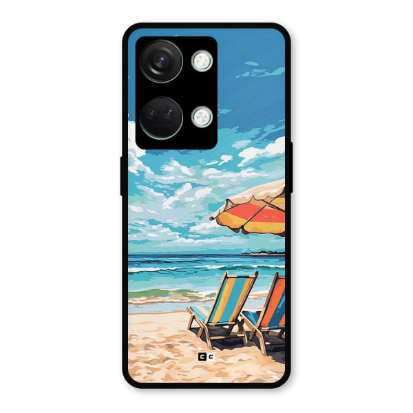 Sunny Beach Metal Back Case for OnePlus Nord 3