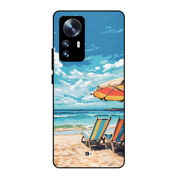 Sunny Beach Metal Back Case for Xiaomi 12 Pro