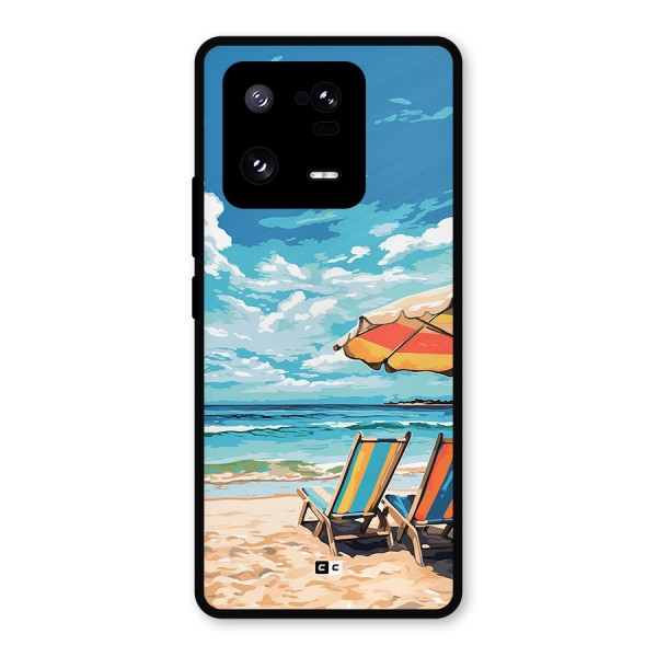 Sunny Beach Metal Back Case for Xiaomi 13 Pro