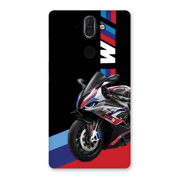 SuperBike Stance Back Case for Nokia 8 Sirocco