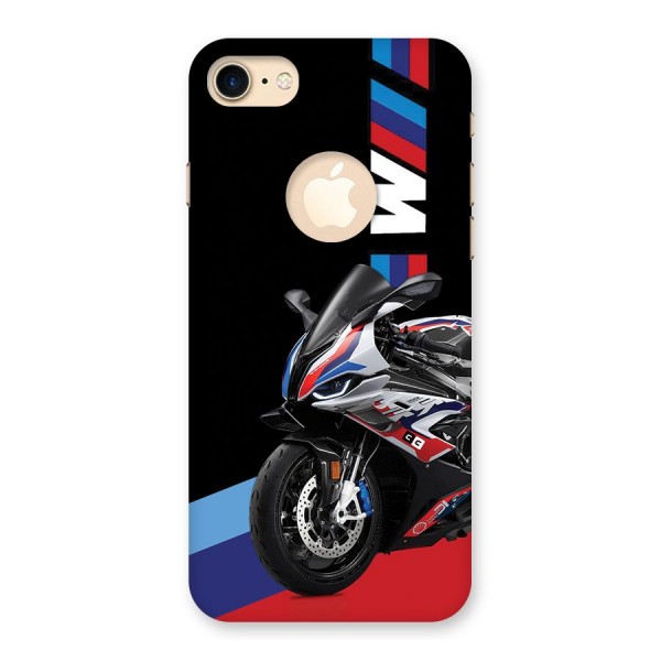 SuperBike Stance Back Case for iPhone 8 Logo Cut