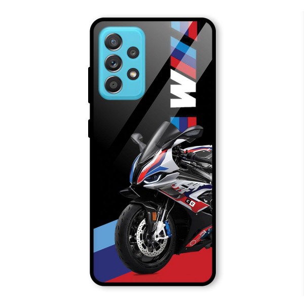 SuperBike Stance Glass Back Case for Galaxy A52