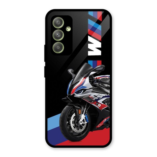 SuperBike Stance Glass Back Case for Galaxy A54