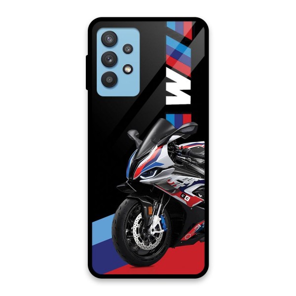 SuperBike Stance Glass Back Case for Galaxy M32 5G