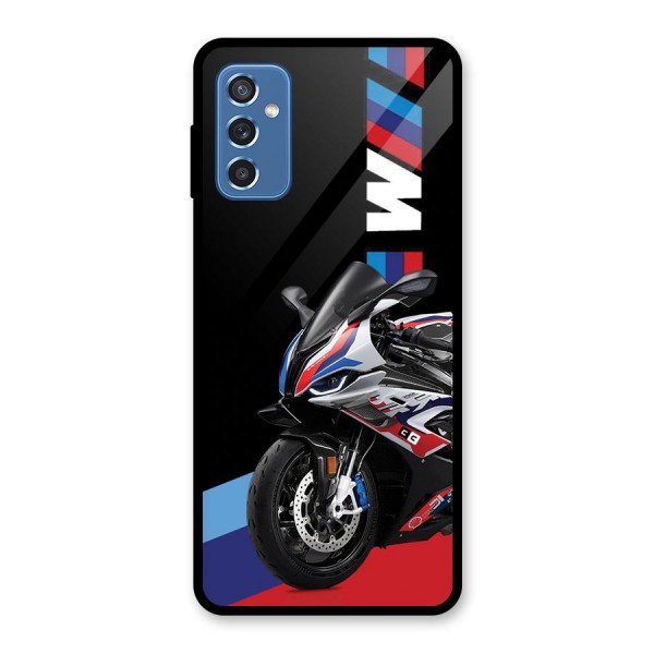 SuperBike Stance Glass Back Case for Galaxy M52 5G