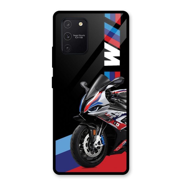 SuperBike Stance Glass Back Case for Galaxy S10 Lite