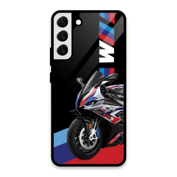 SuperBike Stance Glass Back Case for Galaxy S22 Plus 5G