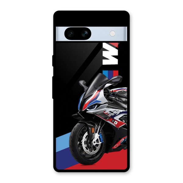 SuperBike Stance Glass Back Case for Google Pixel 7a