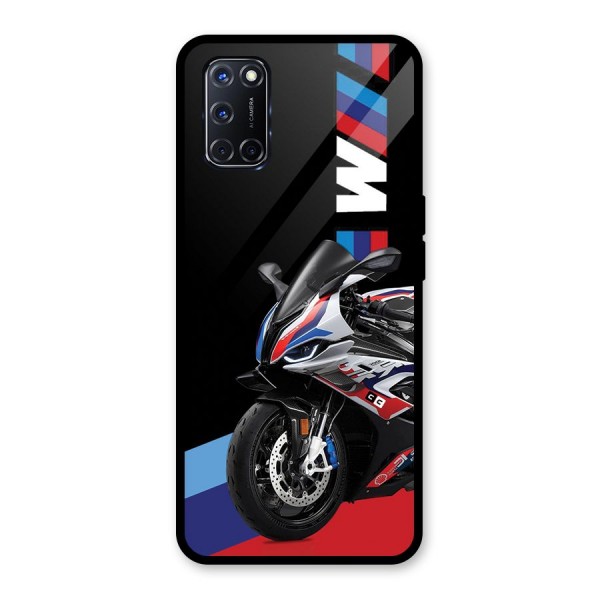 SuperBike Stance Glass Back Case for Oppo A52