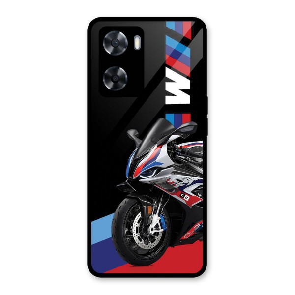 SuperBike Stance Glass Back Case for Oppo A57 2022