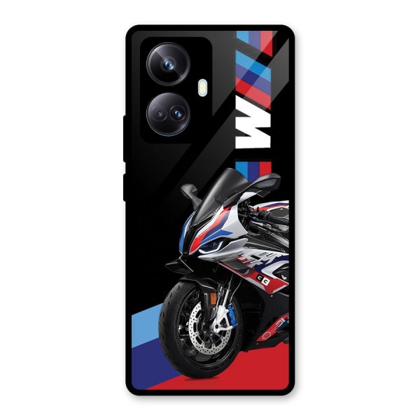 SuperBike Stance Glass Back Case for Realme 10 Pro Plus