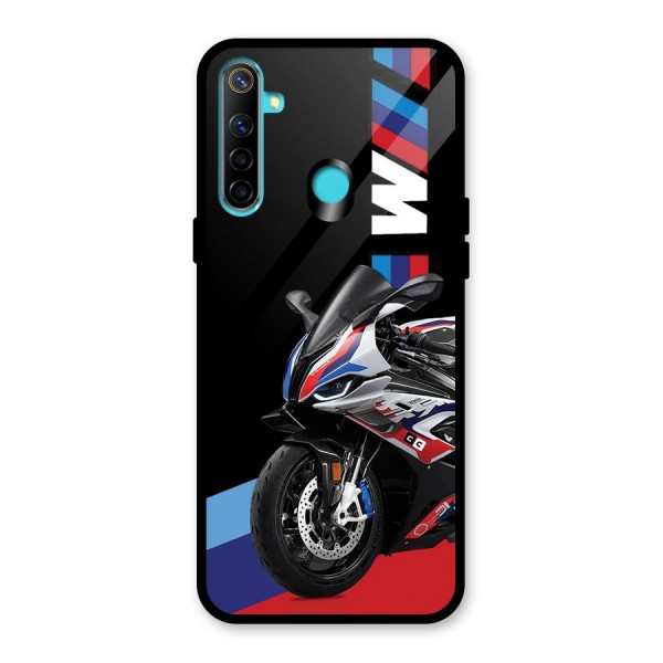 SuperBike Stance Glass Back Case for Realme 5