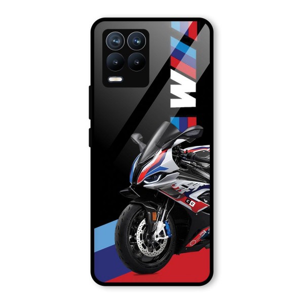 SuperBike Stance Glass Back Case for Realme 8 Pro