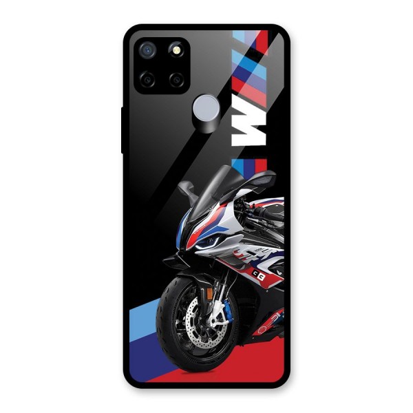 SuperBike Stance Glass Back Case for Realme C15