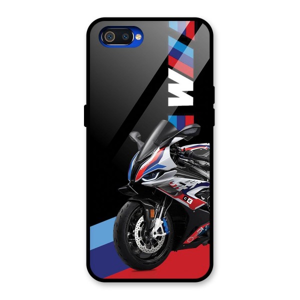 SuperBike Stance Glass Back Case for Realme C2