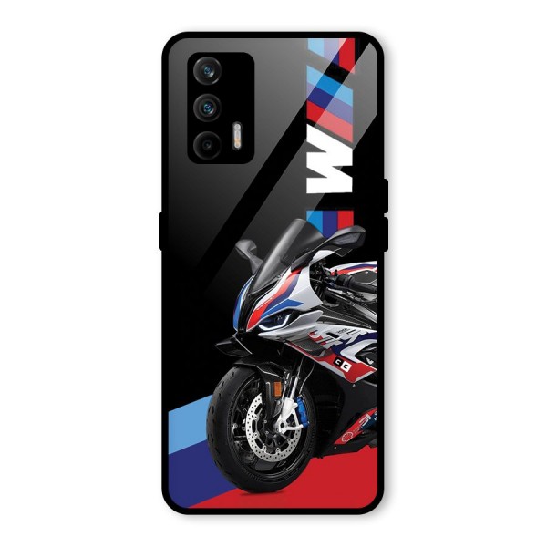 SuperBike Stance Glass Back Case for Realme X7 Max