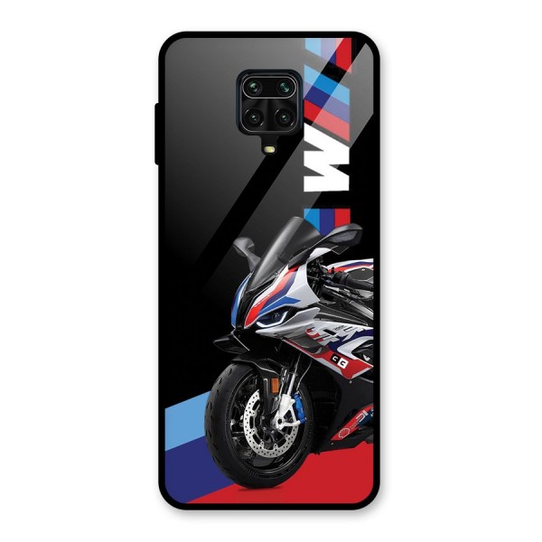 SuperBike Stance Glass Back Case for Redmi Note 10 Lite