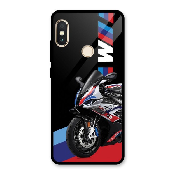 SuperBike Stance Glass Back Case for Redmi Note 5 Pro