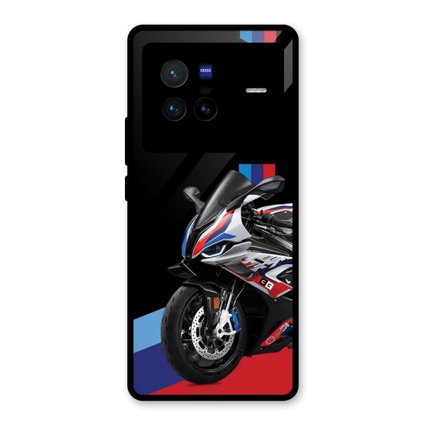 SuperBike Stance Glass Back Case for Vivo X80