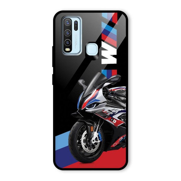 SuperBike Stance Glass Back Case for Vivo Y50