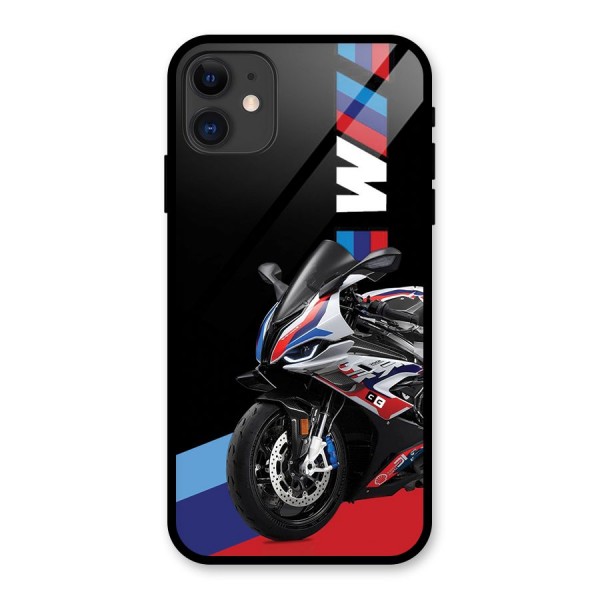 SuperBike Stance Glass Back Case for iPhone 11