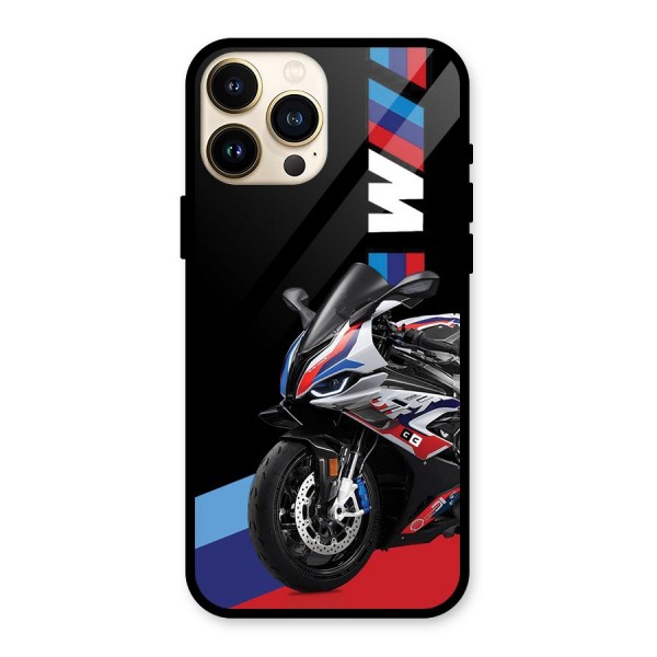 SuperBike Stance Glass Back Case for iPhone 13 Pro Max