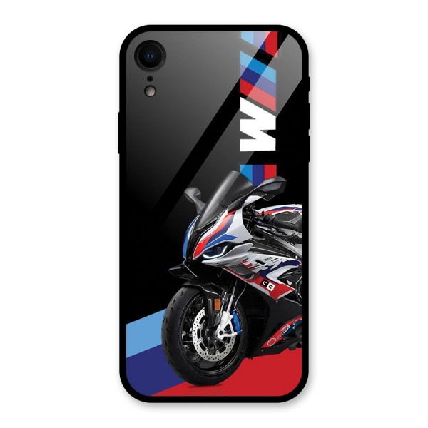 SuperBike Stance Glass Back Case for iPhone XR