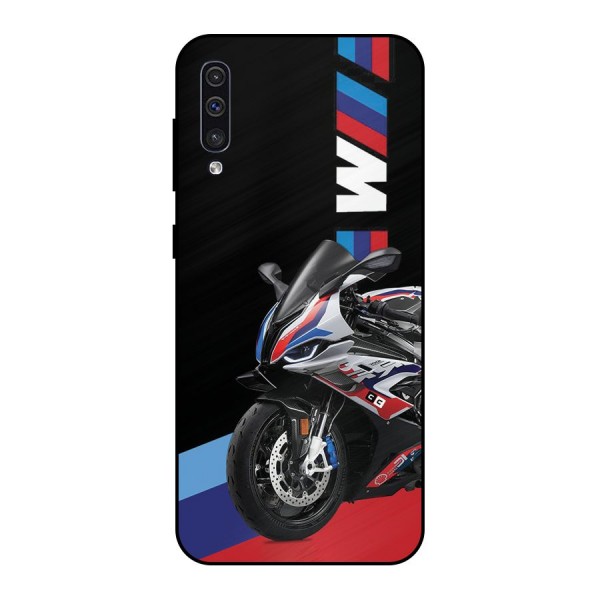 SuperBike Stance Metal Back Case for Galaxy A50s