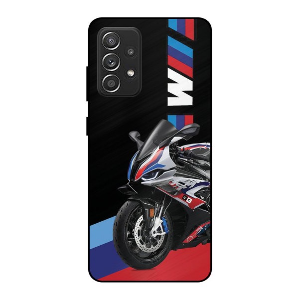 SuperBike Stance Metal Back Case for Galaxy A52