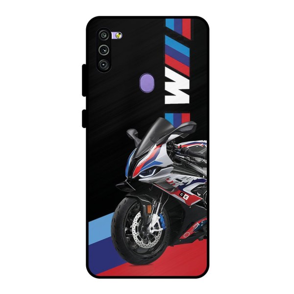 SuperBike Stance Metal Back Case for Galaxy M11