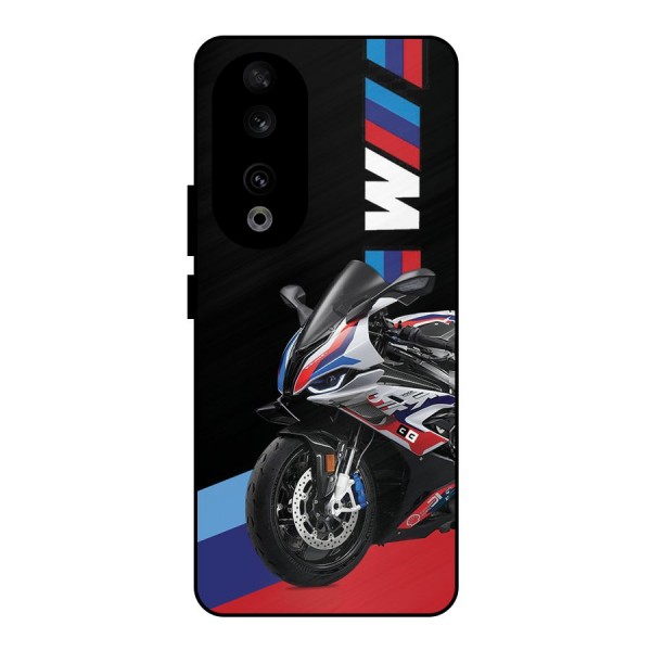 SuperBike Stance Metal Back Case for Honor 90