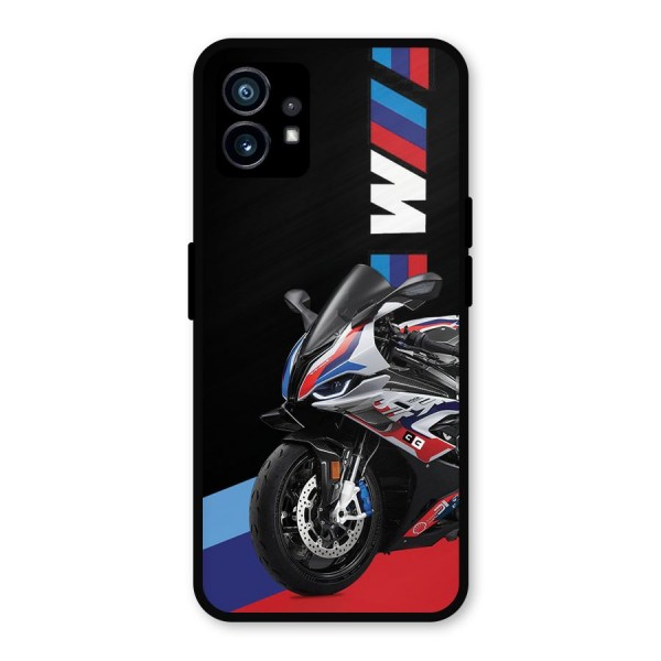 SuperBike Stance Metal Back Case for Nothing Phone 1